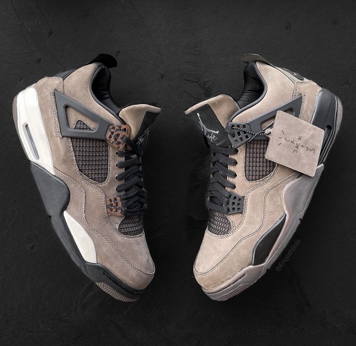 air jordan 4 travis scott mocha