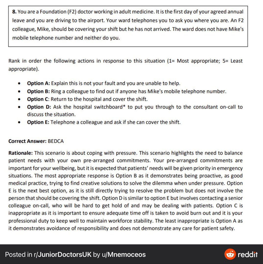 DrRobgalloway's tweet image. Dear Jr Drs that I manage. 

If u booked  leave, &amp;amp; we agreed it - go on holiday and forget about work  (&amp;amp;  don’t use ur  phone driving) 

If another dr didn’t turn up for the shift -it’s my problem  and not yours! 

It’s worrying @NHS_HealthEdEng.  think this is correct guidance