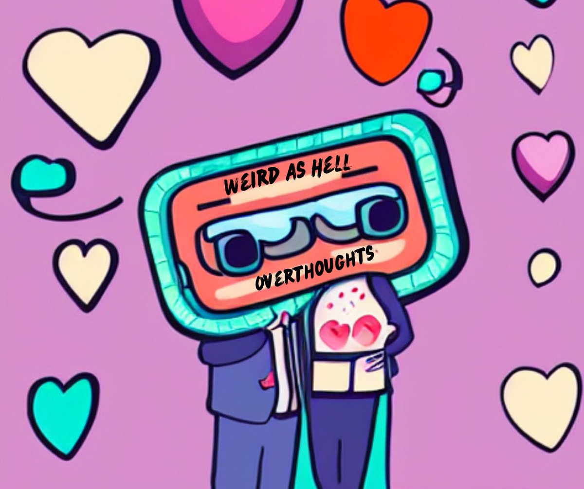 Overthoughtsmd's tweet image. Our NEW single Weird As Hell comes out tomorrow! Well, tonight at midnight but I’ll be asleep. Pre-save here! 👉 bit.ly/WeirdAsHellOve…