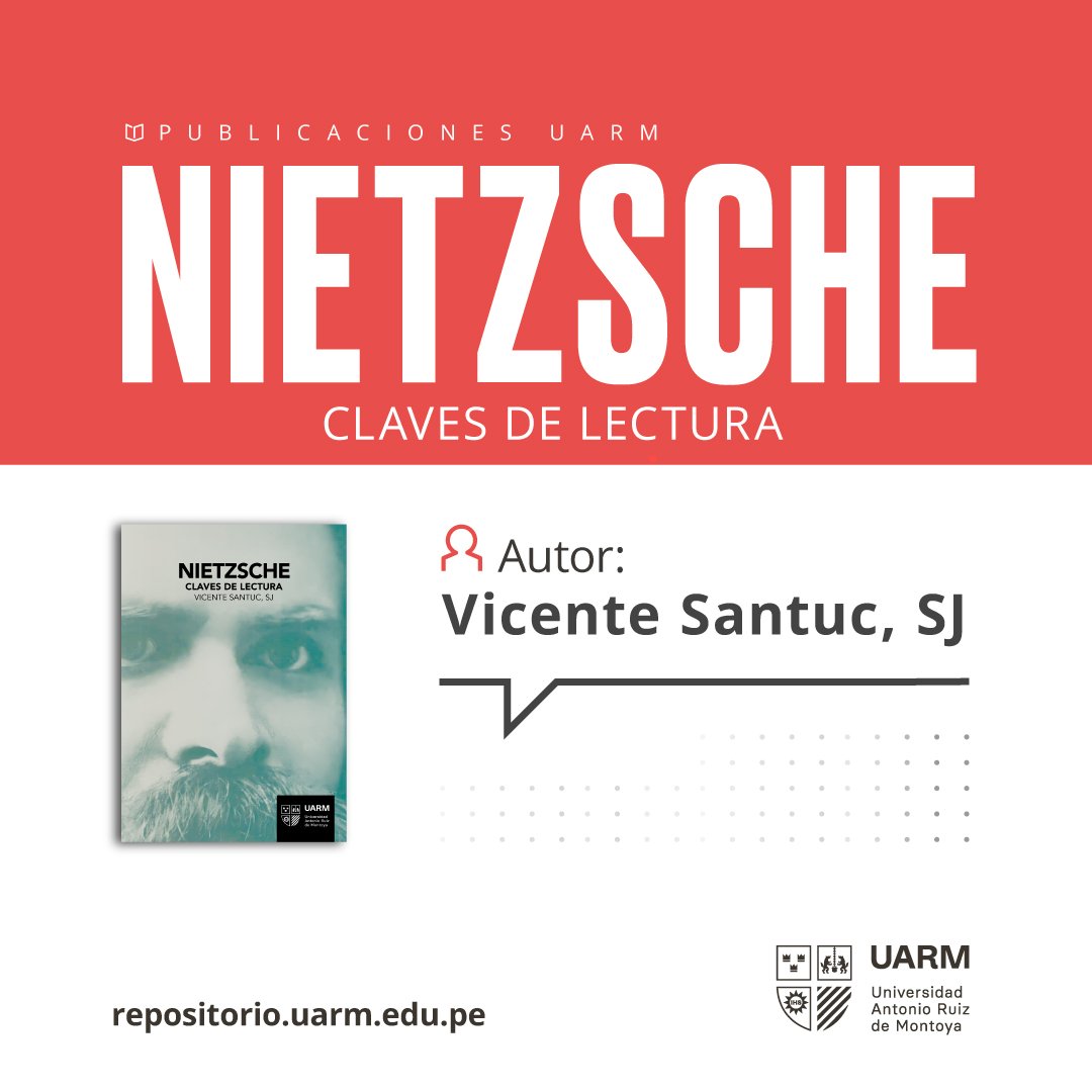 #NuevaPublicacion Nietzsche. Claves de lectura.

Vicente Santuc SJ presenta una interpretación de distintos libros del filósofo alemán.