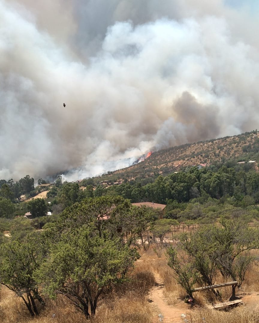 ⚠️#VillaAlemana #Bombero 3era Cía #VillaAlemana. Sufrió Graves Quemaduras Mientras Combatia 🔥#I.F en Quebrada Escobares.