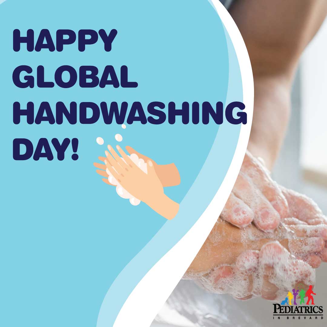 Happy Global Handwashing Day! 🧼We know that washing your hands is the best way to scrub away germs.