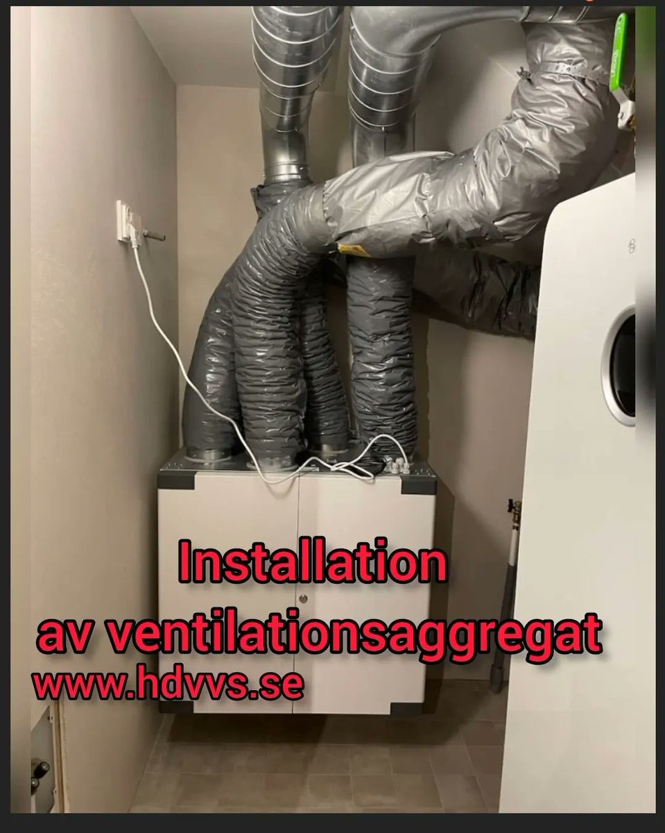 HydroDynamikVVS's tweet photo. Installation av #ventilationsaggregat i Ekerö.
#hydrodynamikvvs #ventilation #hydro #ekerö #vvsföretag #vvsfirma #vvsinstalation #badrum #renovera #renoverabadrum #renoveranu #sweden #miketyson #röd #villa https://t.co/IlRgj5fcgW