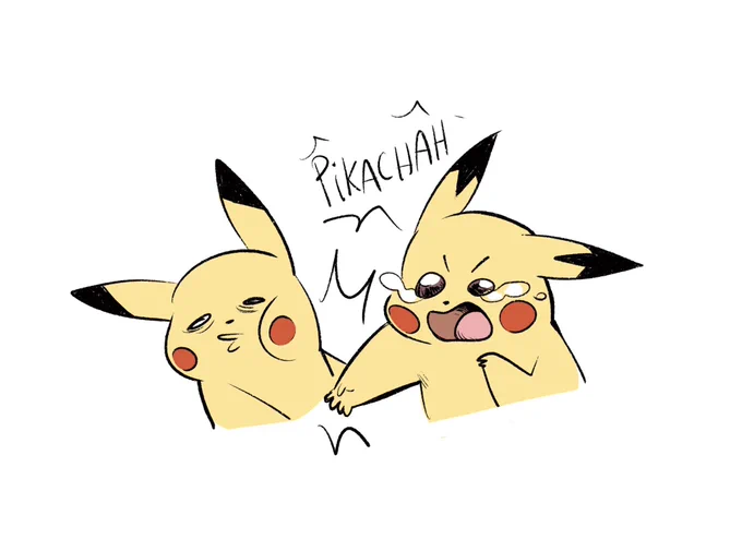 19- favorite battleTHE ONE WHERE PIKACHU IS SLAPPED ENDLESSLY BY HIS DEPRESSED CLONE 