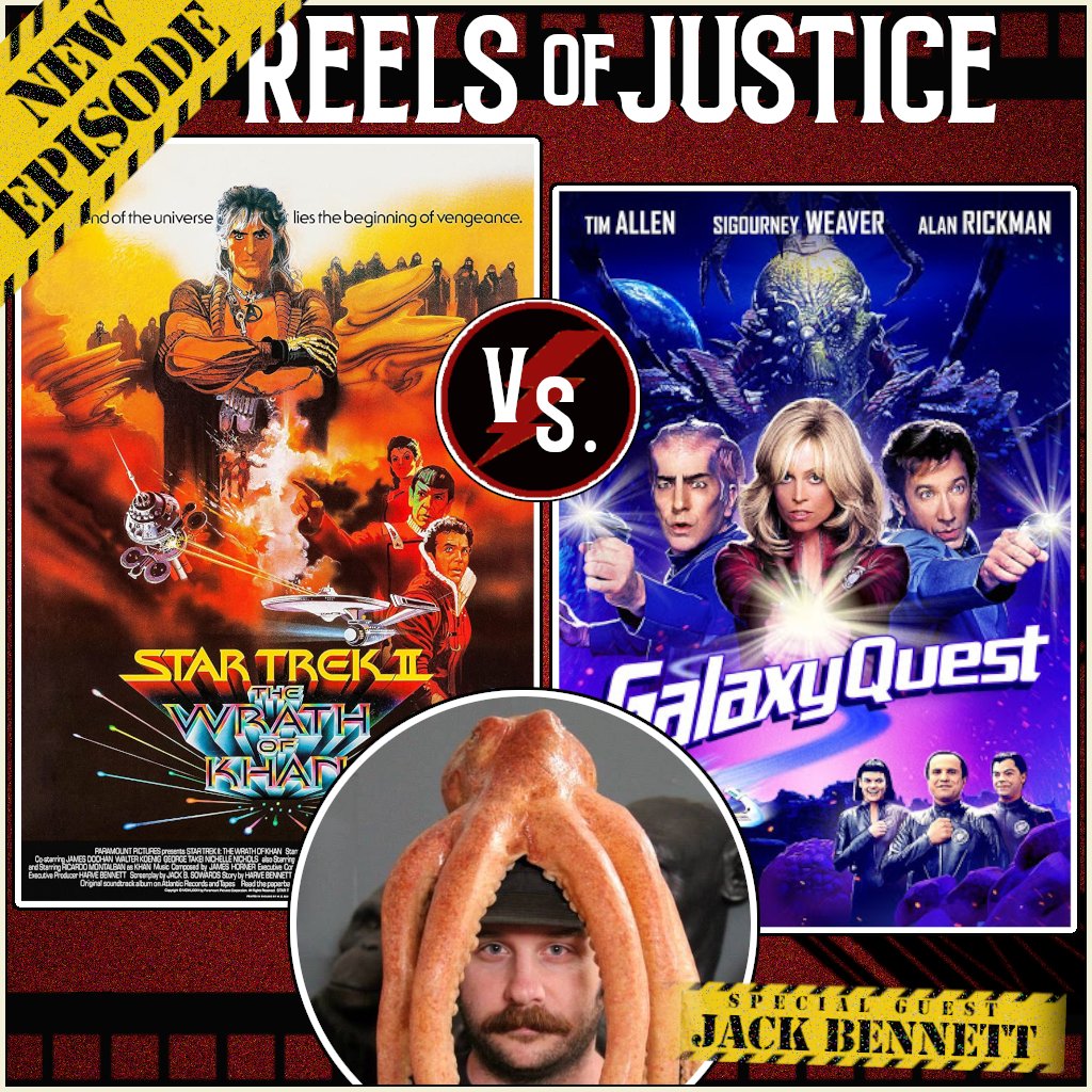 This week, <a href="/thatjackbennett/">Jack Bennett</a> (“Never Surrender: A Galaxy Quest Documentary”) looks to prove that “Galaxy Quest” is a better movie than “Star Trek II: The Wrath of Khan.”
buzzsprout.com/1154249/118754…

#podcast #podcasts #movie #movies #film #films #filmtwitter #PodNation #PodernFamily