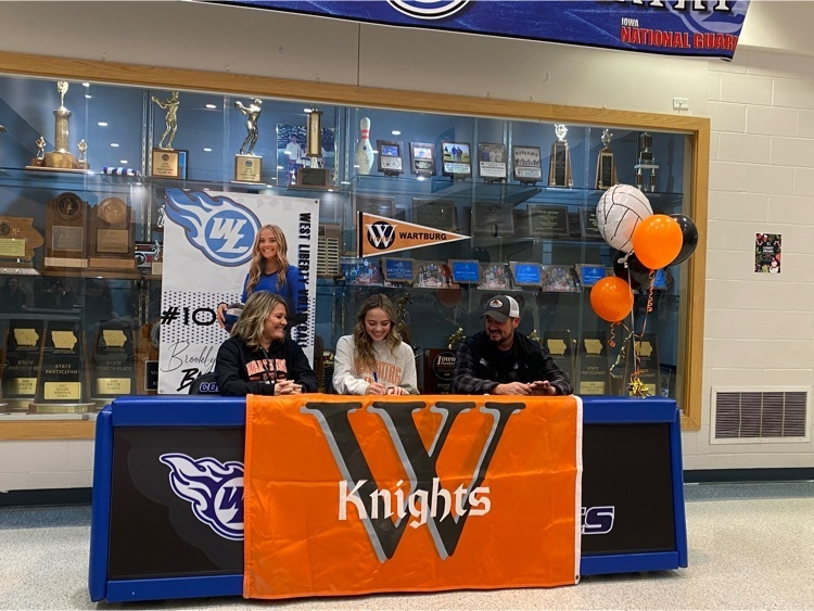 WestLibertyCSD's tweet photo. Congratulations to Brooklyn Buysse on signing to play volleyball with Wartburg College! https://t.co/a1CbFUqidP