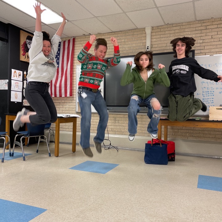 Look at these lords a leaping #chsmistletoemayhem