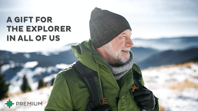 GoGeocaching's tweet photo. 'Tis the season for exploration!

Gift Premium: ⭐ https://t.co/8wKdqdX9dk ⭐

A gift for all seasons, #Geocaching Premium brings out the explorer in all of us. https://t.co/LOPZwrM9rm