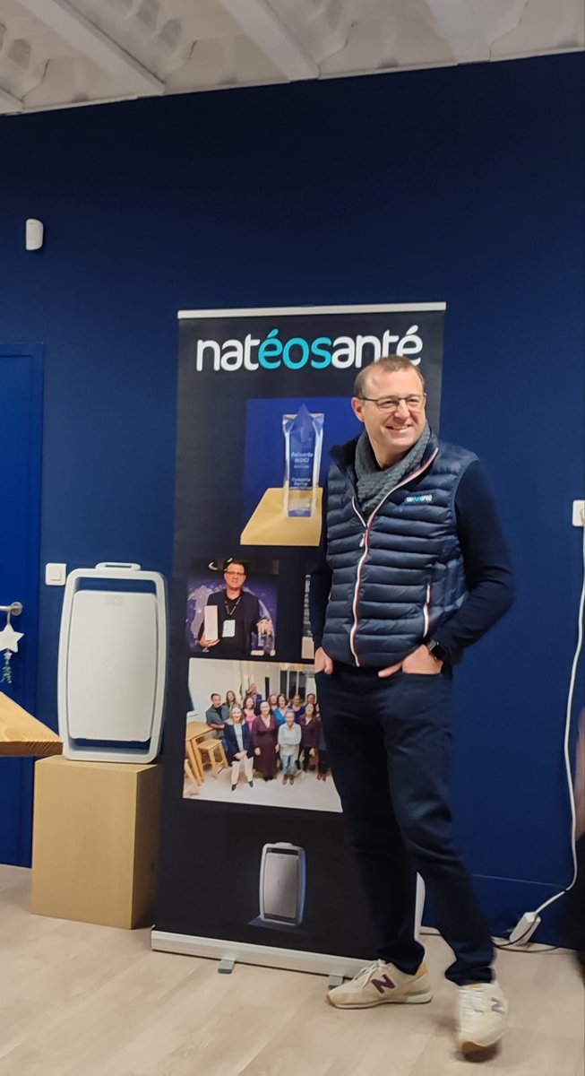 Félicitation à <a href="/Thierry/">Thierry Régagnon</a> RICCI. Belle performance de la société <a href="/NateoSante/">NatéoSanté</a> qui a remporté le trophée de la Meilleure start-up Exportatrice, une surprise pour lui ce soir de la part de l'asso <a href="/CREassociation/">coeur de retz entrep</a>  ! <a href="/CREassociation/">coeur de retz entrep</a>, association animée par <a href="/CCINantes/">CCI Nantes St Nazaire</a>  <a href="/FarrouetPRO/">Fabienne ARROUET PRO</a>