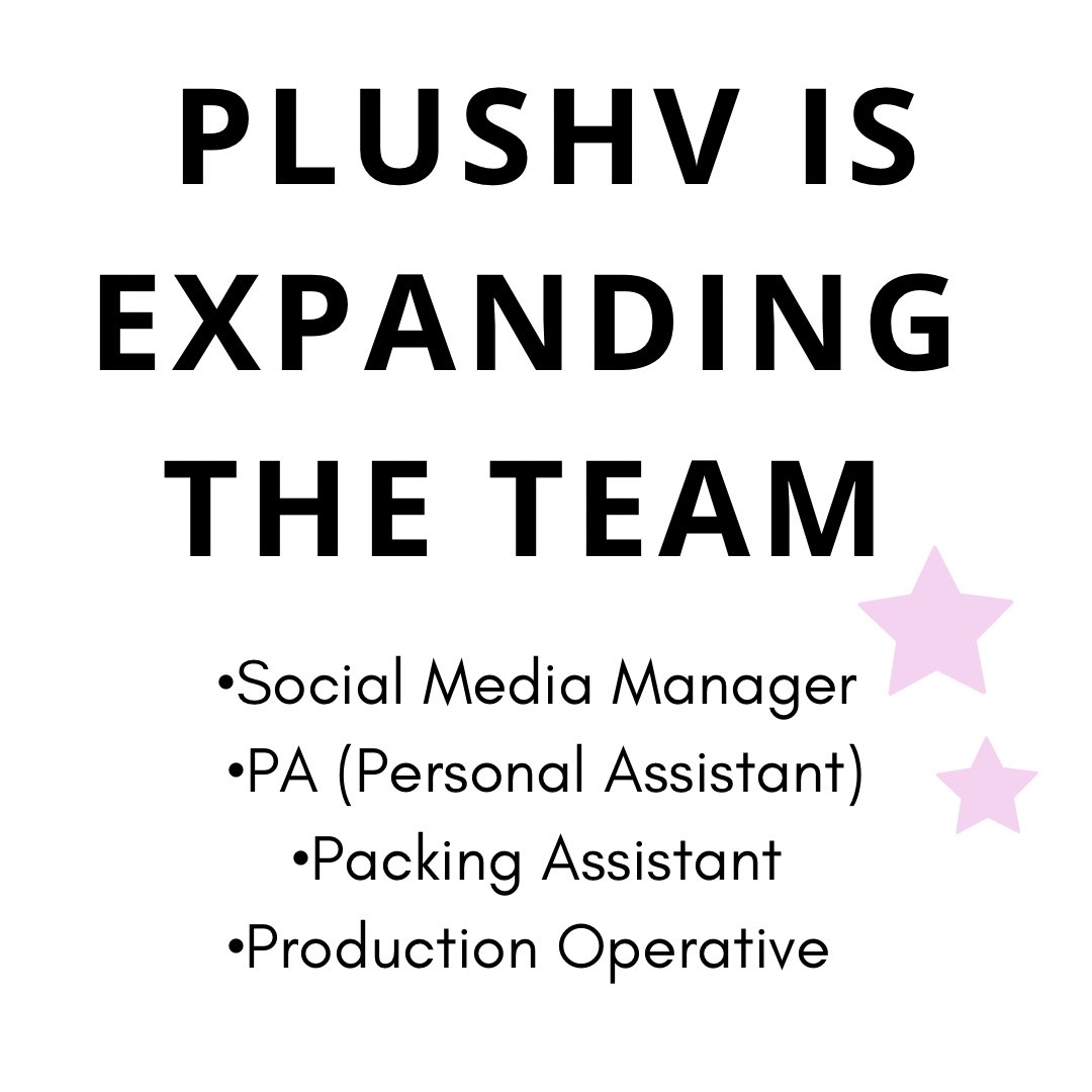 plushvuk's tweet photo. 2023 is going to be a movie 🎥🌸 We need a tribe of serious women to join our team. 

Serious Candidates Only 
Please email CV to esha@plushv.com 
Share Share 

@plushvuk https://t.co/2NU3Zu2gzZ