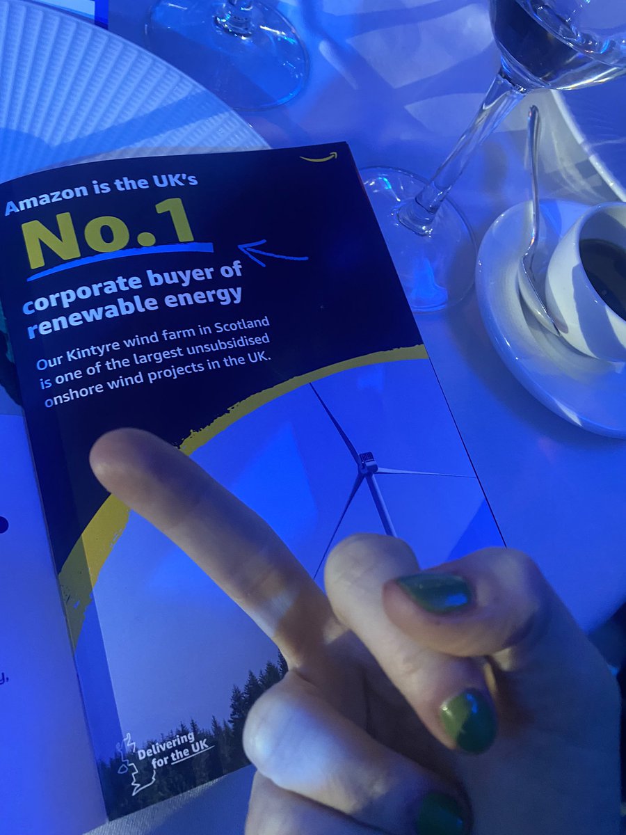 So <a href="/amazon/">Amazon</a> are kindly sponsoring the <a href="/pressgazette/">Press Gazette</a> #BritishJournalismAwards. They have a wind farm in Scotland. They also emitted 72 million tons of CO2 last year. Go figure 🙃 #greenwashing