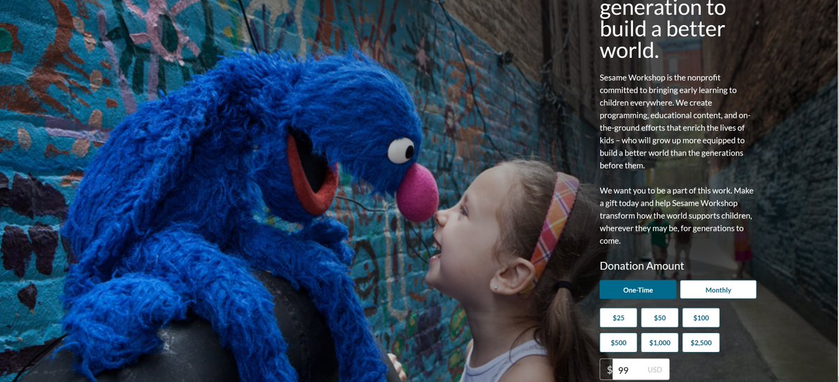 You could buy some weirdos digital baseball cards For $99 or you could donate to sesame street workshop