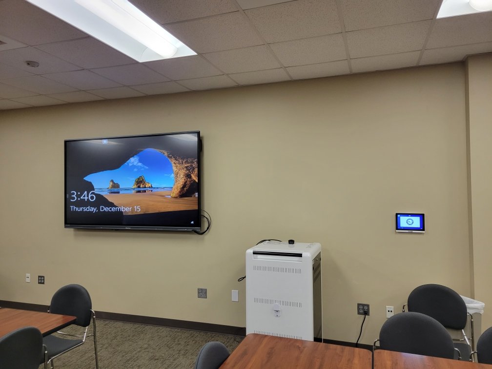 <a href="/PrimeSystemsUS/">Prime Systems</a>! The team was happy to complete this conference room set up with two 86" <a href="/GetClearTouch/">Clear Touch</a> displays as well as <a href="/TEKVOX/">TEKVOX INC</a> conference room hardware, including 10" digital schedulers in each room, for our friends in <a href="/ChannelviewISD/">Channelview Independent School District</a>! 

#consistency #primesystems