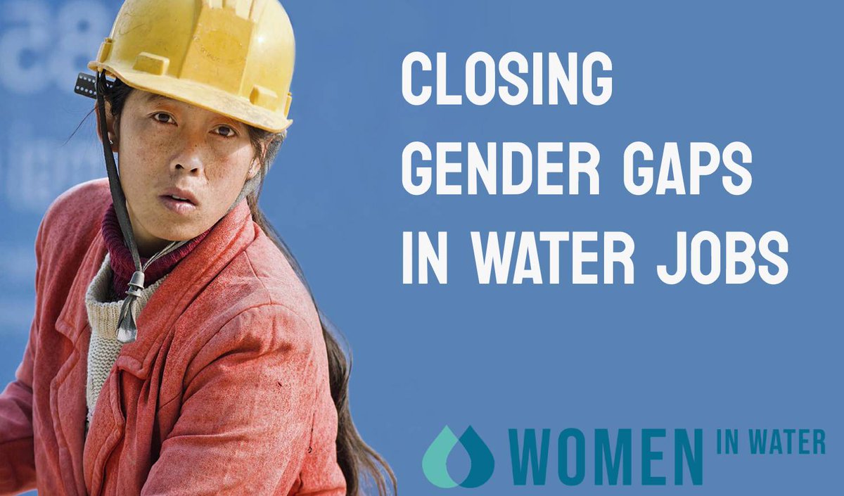 WorldBankWater's tweet photo. 💧Water is a crucial source of jobs👷🏽‍♀️. It's time to ensure that women get equal employment opportunities in the sector. 

An updated @WorldBankWater database shows current diversity levels across regions to inform action plans. https://t.co/TJ8fHuFQXi 

#equalaqua @TheGwsp https://t.co/HFbPgvMj2i
