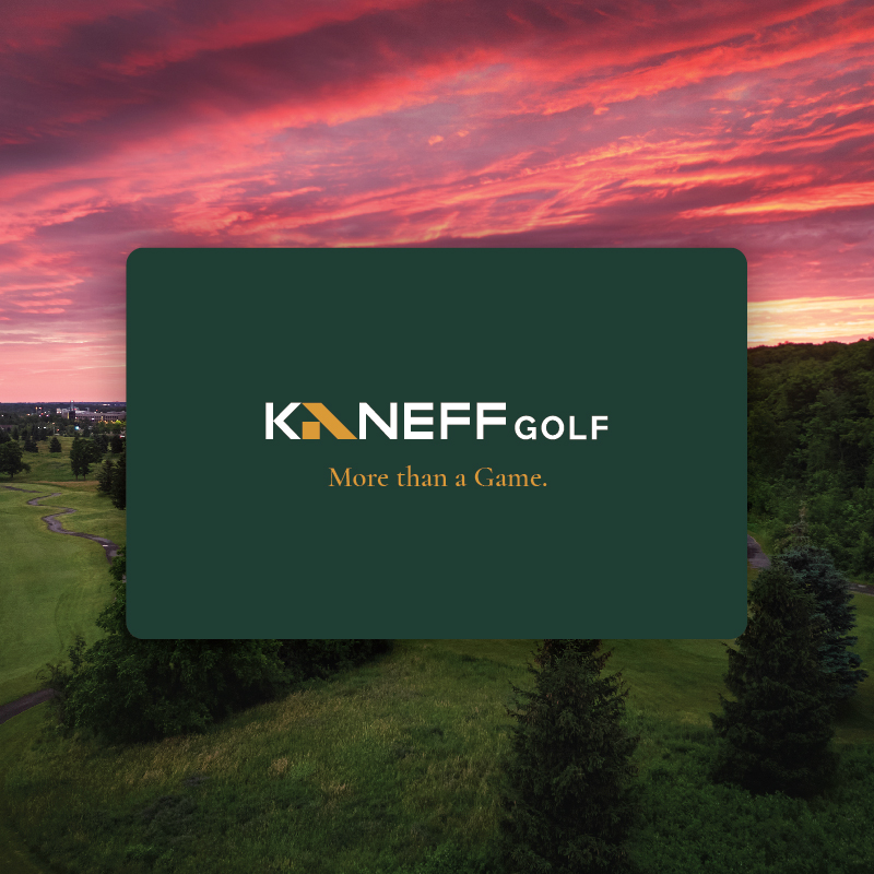 Give the gift of golf! ⛳️ 🎁 

The best gift for every golfer on your list. 

Gift cards available on KaneffGolf.com