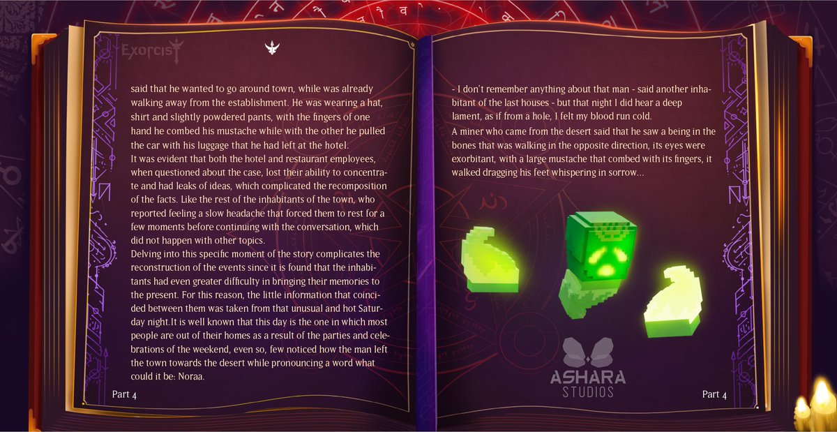 ExorcistVG's tweet photo. 😀 Prepare a good drink and a good seat, to read this tremendous story. 😉

𝗡𝗼𝗼𝗿𝗮 

#amwriting #WritingCommunity #gremoire #exorcist #Poltergeist #exorcistcollection #fanart #Lore #BookTwitter #booktwt #legends #creppypasta #storyterror https://t.co/YC2iZyN0Jy