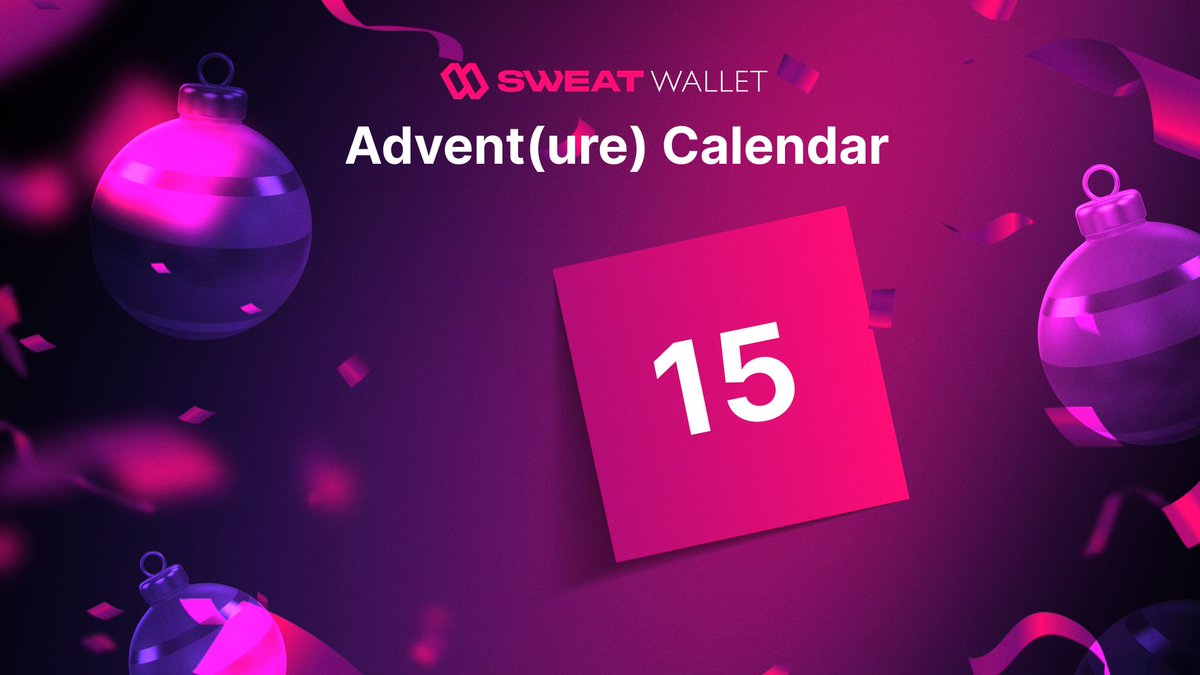 The Sweat Advent(ure) Calendar! 💧

Today, you could win a Sweat T-Shirt! Simply:

• Like and Retweet this tweet

• Comment the most steps you've had in a day!

Don't forget, head over to our Discord for any questions!
discord.gg/sweateconomy