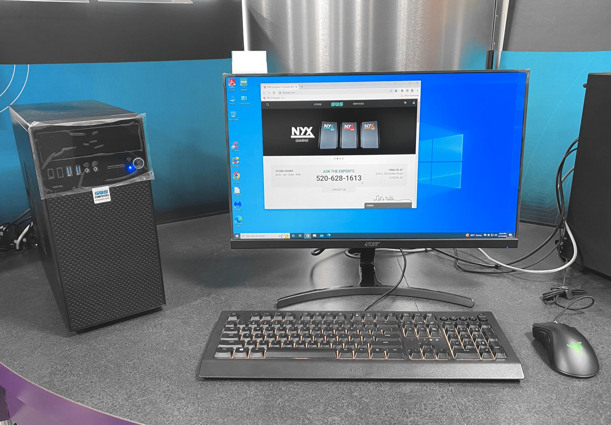 shopsws's tweet photo. A new computer doesn't have to break the bank! That's why we have a selection of reasonably priced office and home computers available for purchase. All our Pre-Builts are backed up with a 1 year warranty and we can swap or add parts to customize your build. Call or visit today! https://t.co/BXA7rFn4ki