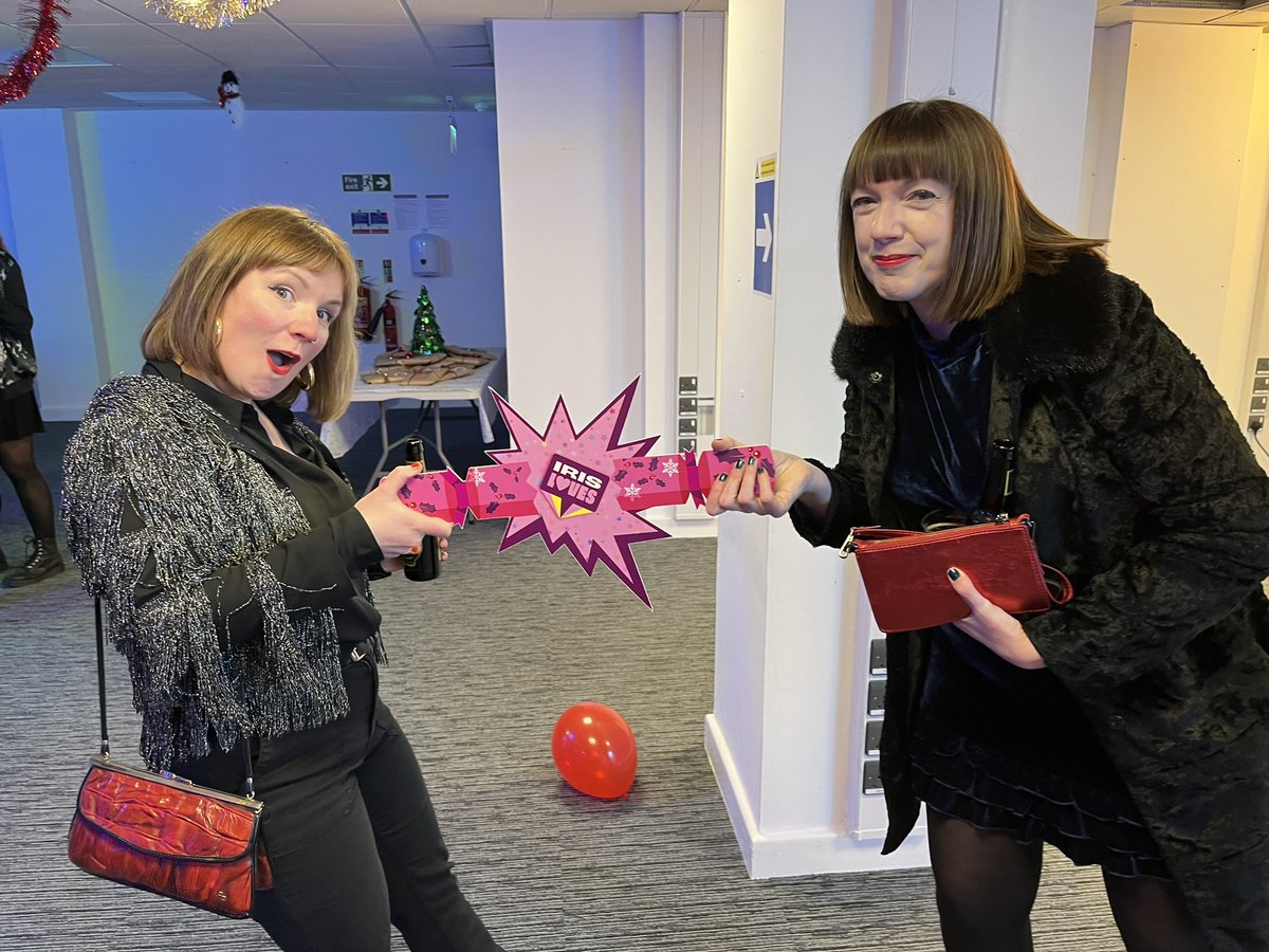 BerwynR's tweet photo. Great @irisprize Christmas Party. Thanks to everybody who came to join us this evening as we reflected on a successful year and contemplated the year ahead. Here is some photographic evidence! ❄️☃️🥂❤️🤭 https://t.co/trk4ai6RFD