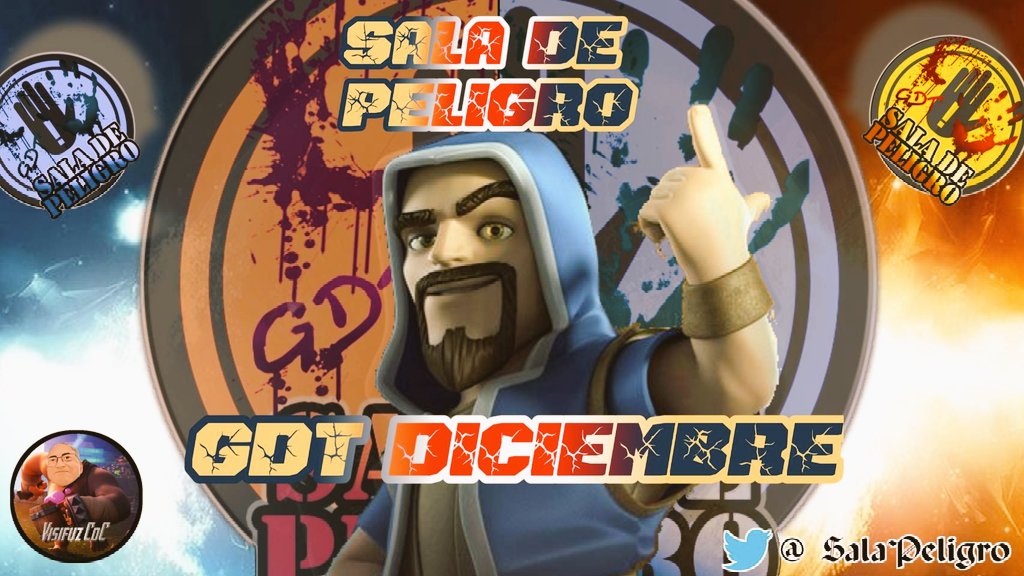 Estamos a punto de lanzar la última guerra del año de nuestra alianza, la GDT de diciembre, suerte a los 50 jefes! 
No te pierdas el final de guerra el día 17 en el canal de <a href="/VisifuzC/">Visifuz CoC</a>