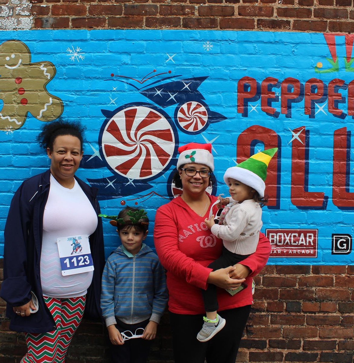 DowntownGSO's tweet photo. Keep those #peppermintalley pics and holiday smiles coming! 🙌 Swing through by Dec 31st for a candy-cane lane photoshoot, and remember to tag us or use the hashtag so we can repost. 🔁 Thank you Boxcar for being amazing partners!
#dgso #downtownindecember #downtowngso. https://t.co/PaD5NSJpoN