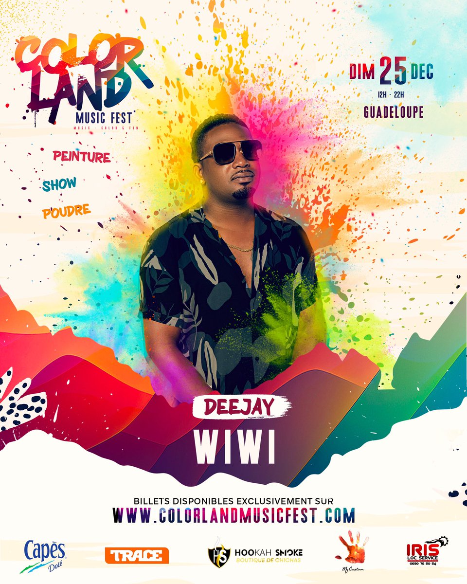 colorlandfwi's tweet photo. 🎶 @djwiwi9711 te donne rendez-vous le 25 décembre, à partir de 12h, à la #ColorLandMusicFest !

🎤 Avec en showcase Ridge Cross D Bridge, @LestefKjf et @NIKO_FWI.

🎫 Récupère vite ton pass sur notre site https://t.co/iOgAAK32Dm
Lien dans notre bio. https://t.co/02ozUgLOBa