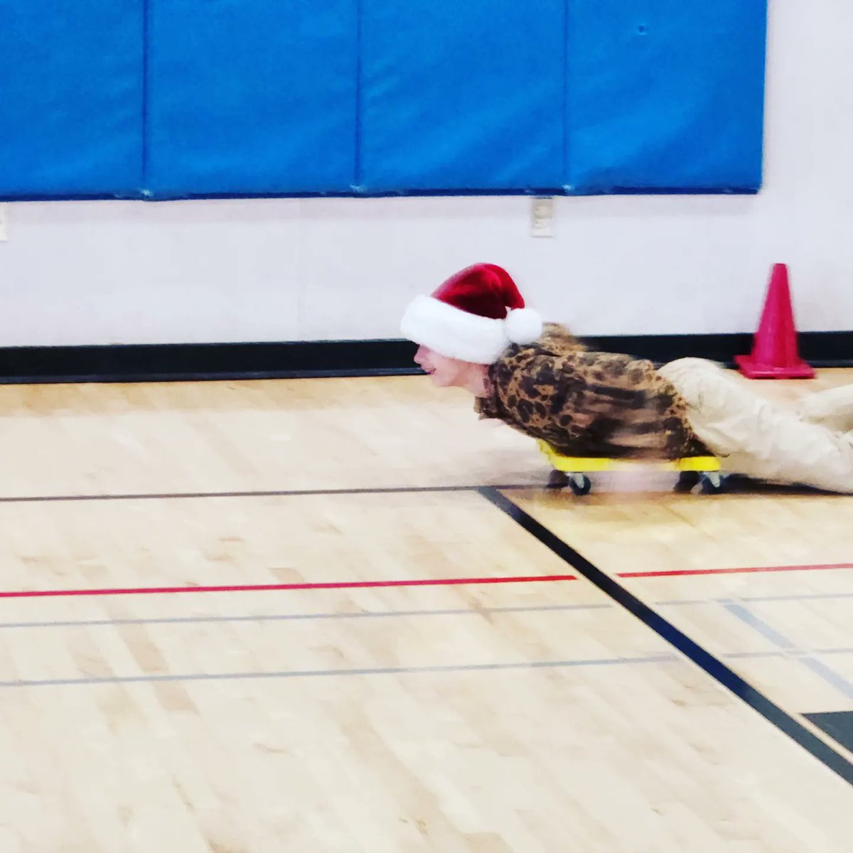 HallMiddle's tweet photo. Hall's 7th Grade Leadership putvon a super fun assembly for the 8th Graders today. Musical Chairs, impressions of teachers by students, scoot board races...Dr. Brown and Mr. Jake even got in on the fun! #wearelcmsd #hallmiddle https://t.co/vgvNKkOT33