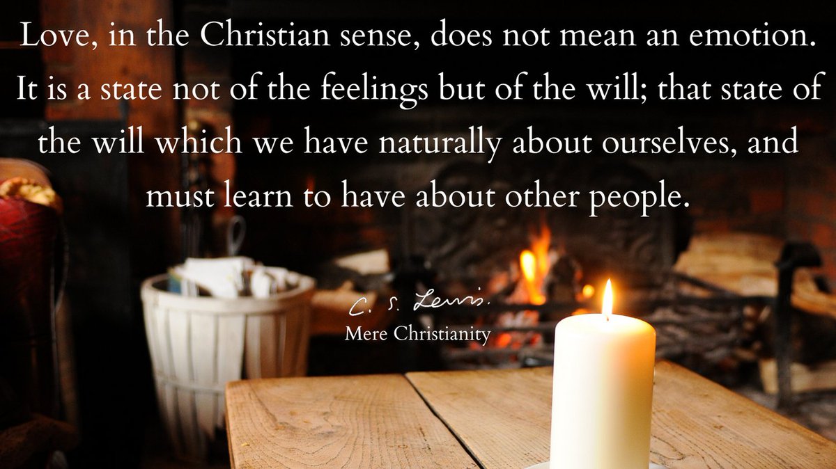 CSLIAtlanta's tweet photo. Love is a statement of the will

#csli #csliatlanta #cslewis #cslewisbooks #cslewisquotes #merechristianity https://t.co/hdaNc93ZWz