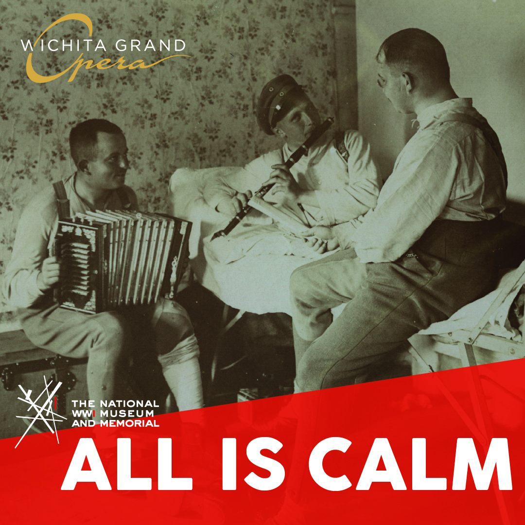 Reminder! This Saturday, Dec. 17, join us for @WGOpera's performance of 'All is Calm,' which tells the story of the Christmas Truce in the words and songs of the soldiers who lived it. Tickets are $22 ($17 for Museum and Memorial members): theworldwar.org/events/all-cal…