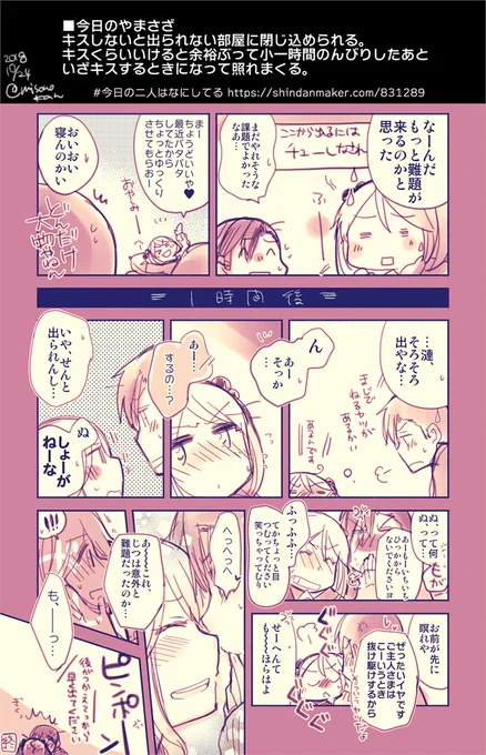「キスしないと出られない部屋」(提督役×漣) 