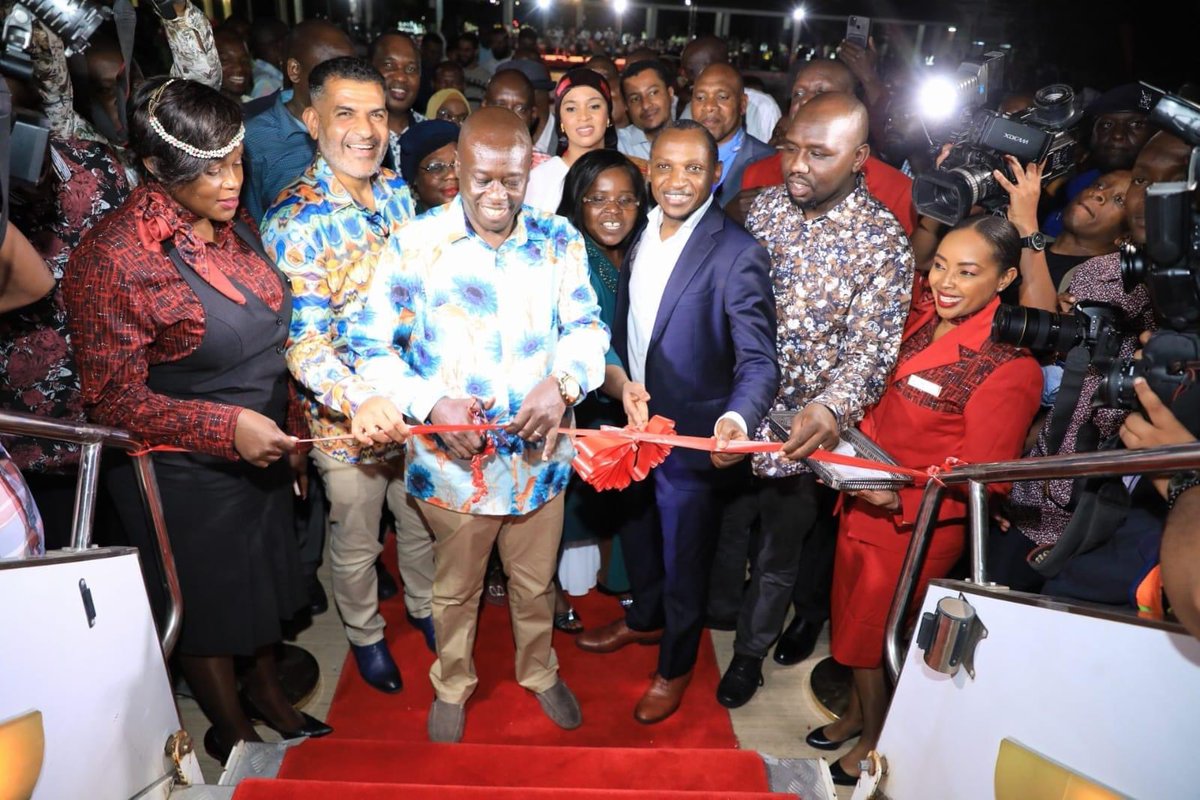 kipmurkomen's tweet photo. Joined DP @rigathi at the flagging off of the inaugural @KenyaAirways flight from Mombasa to Dubai at the Moi International Airport.I congratulate KQ for this historic achievement that symbolizes Kenya’s formidable position as an aviation hub&amp;the immense potential at the airline. https://t.co/Iy6zTpdmpJ