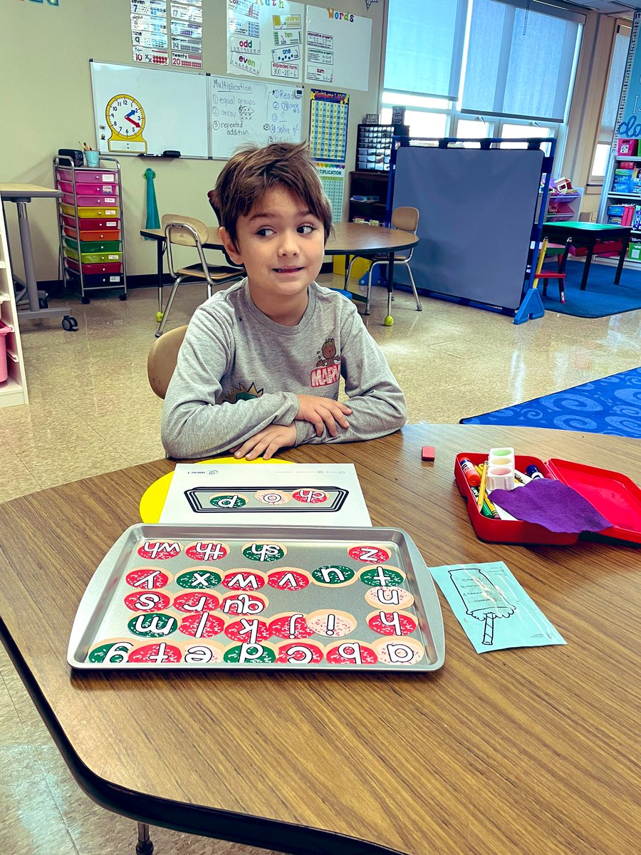 Thanks <a href="/IMSEOG/">Institute for Multi-Sensory Education</a> for some festive letter tiles for word work!