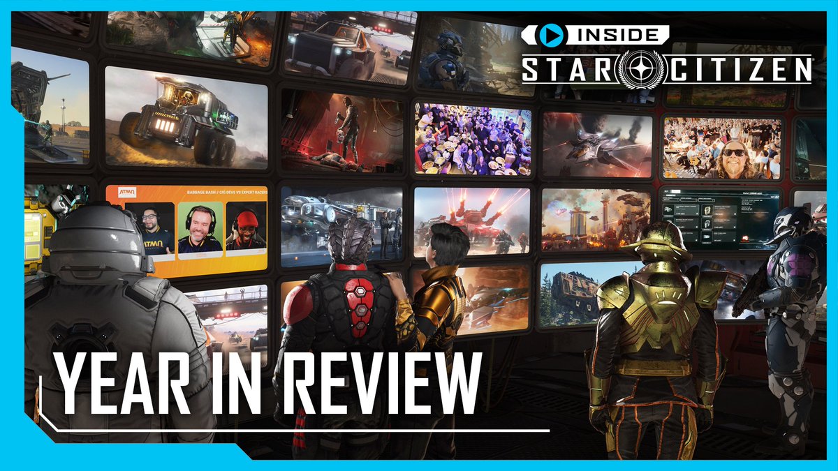 RobertsSpaceInd's tweet photo. What was your favorite feature released in 2022?

For our last Inside Star Citizen episode of the year, let's take a journey to revisit all the highlights that occurred over the last 12 months while looking forward to what's to come.

Year in Review: https://t.co/bdi3HPDVBW https://t.co/ltoQHgVJUz