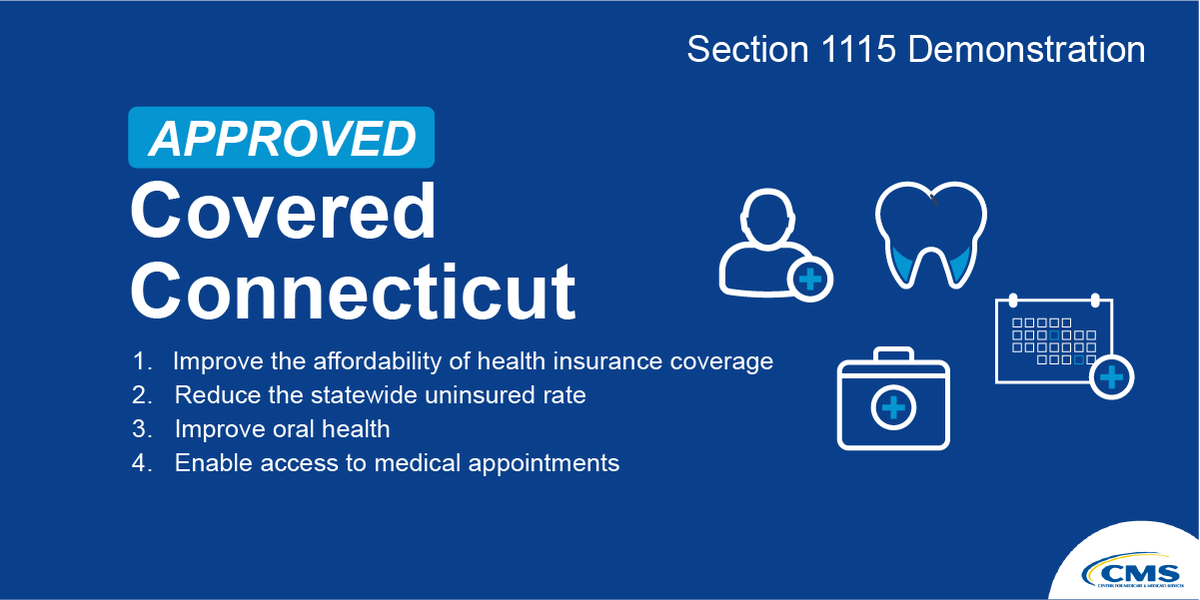 CMSGov on Twitter "Today, CMS approved Covered Connecticut a new