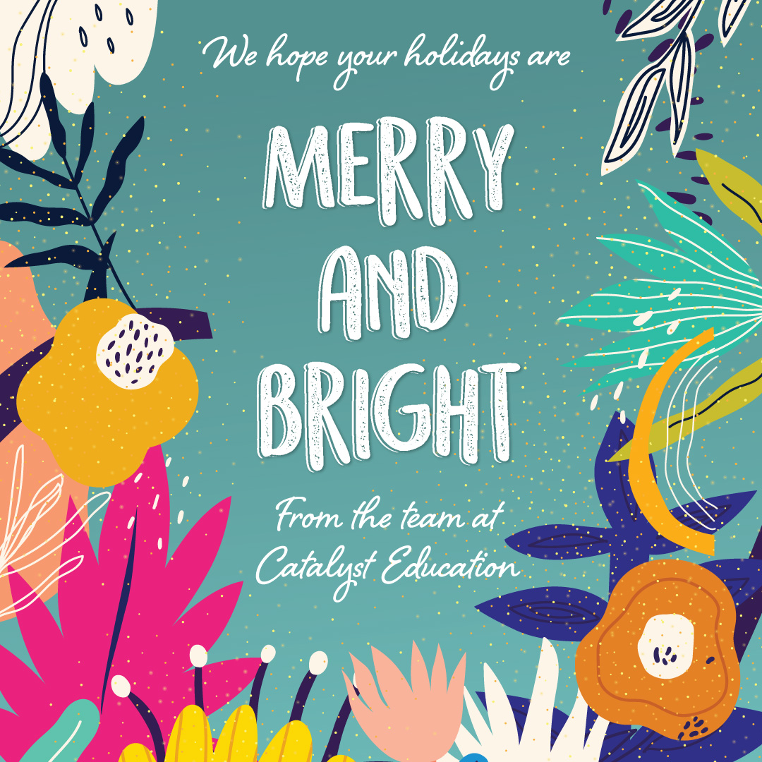 catalystedu_au's tweet photo. Wishing you a safe and wonderful time with friends and family this holiday season!
~ From the team at Catalyst Education https://t.co/B3fgfgw9YF