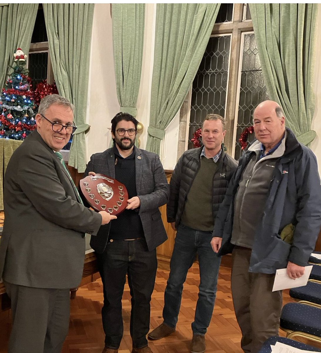 StJohnJersey's tweet photo. Thanks to all who attended tonight’s #ParishAssembly we elected 2 x CO’s (we are full with a waiting list) 2 x Rate Assessor’s and 6 members of the #ComiteRurale the evening finished with the @Honorary_Police Clay pigeon trophy being presented to the winners @StJohnJersey https://t.co/bMdjzP7Mmp