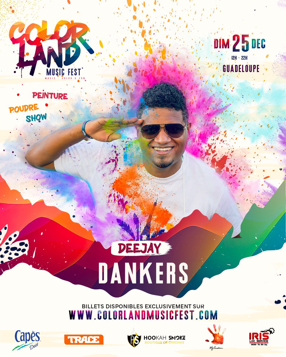 colorlandfwi's tweet photo. 🎶 @Dj_rony_dankers te donne rendez-vous le 25 décembre, à partir de 12h, à la #ColorLandMusicFest !

🎤 Avec en showcase Ridge Cross D Bridge, @LestefKjf et @NIKO_FWI.

🎫 Récupère vite ton pass sur notre site https://t.co/iOgAAK32Dm
Lien dans notre bio. https://t.co/lNLP6R1atH