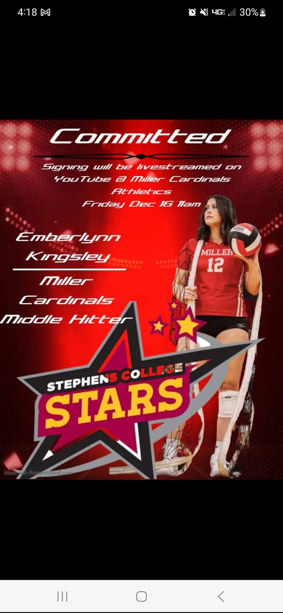 Congratulations, girls!! So excited to see you continuing your volleyball careers! Best wishes on the next level!❤️🏐❤️ <a href="/HaylieSchnake/">Haylie Schnake</a> <a href="/emberlynnmk/">Emberlynn Kingsley</a>
