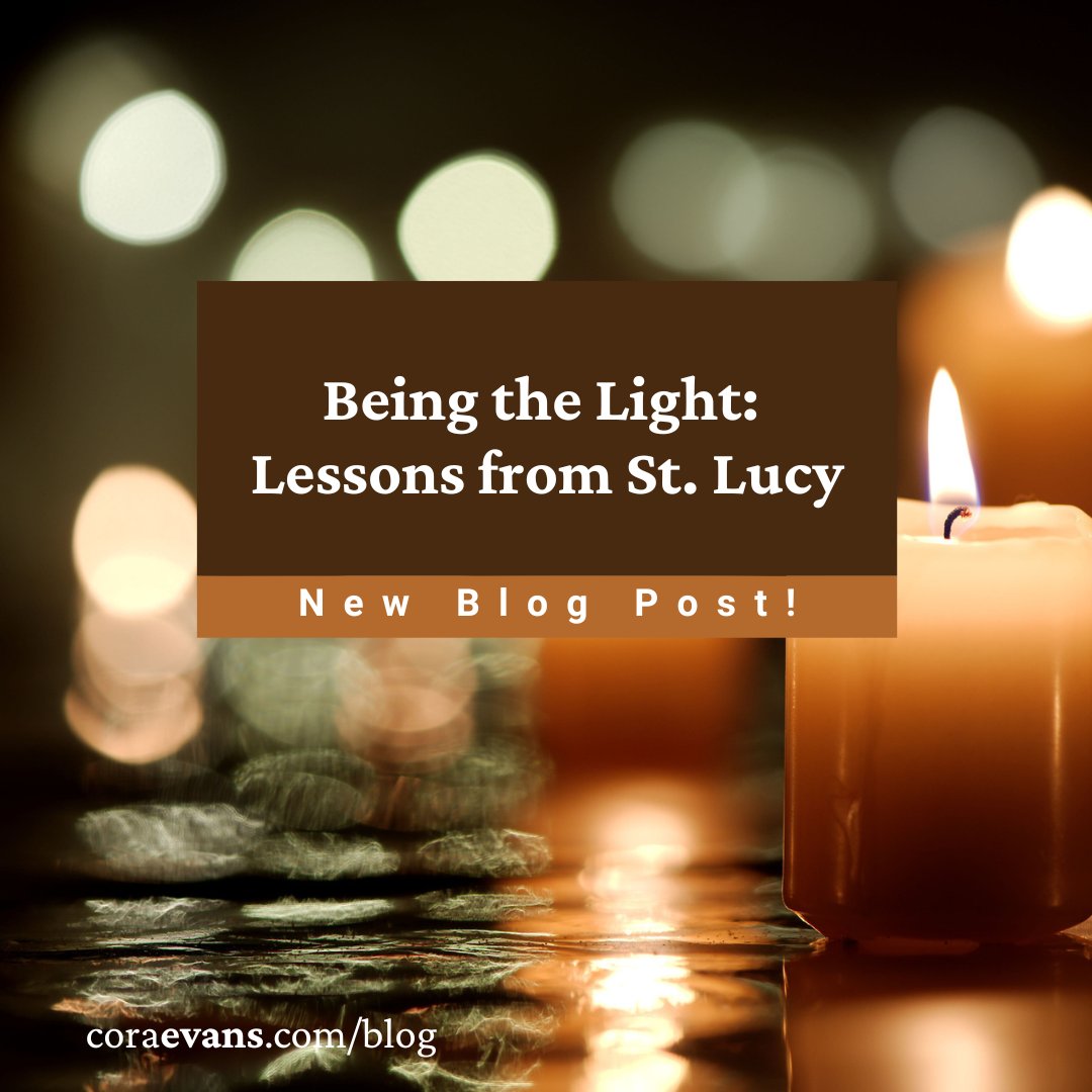 This week we celebrated St. Lucy. Read more about her life and how we can learn to radiate Christ like her.

coraevans.com/blog/article/l…

#Catholic #Martyr #StLucy #FeastDay #LiturgicalLiving #BeTheLight