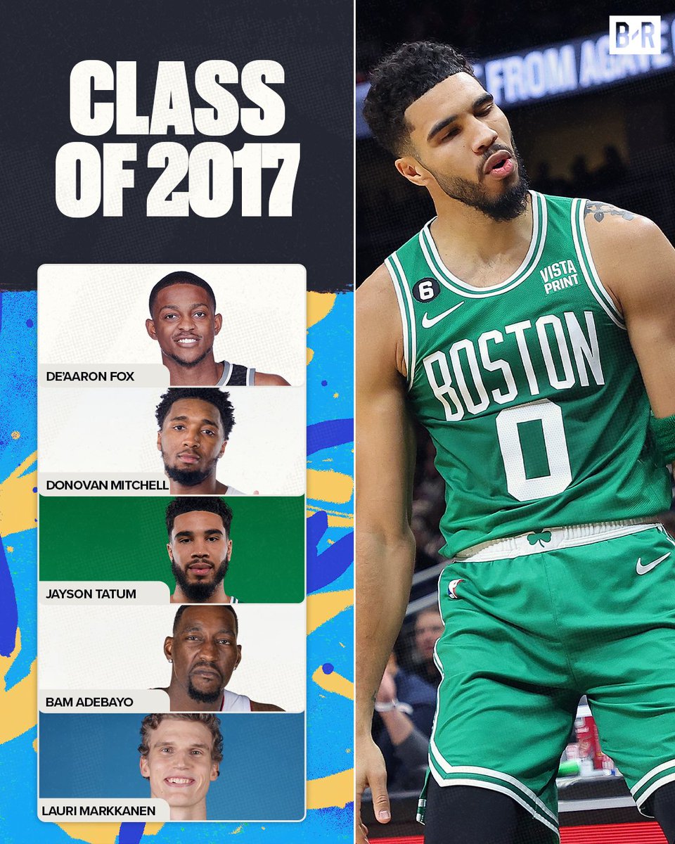 BleacherReport's tweet photo. The NBA is in good hands. Best draft class here? 🤔 https://t.co/2EDfrCfemW