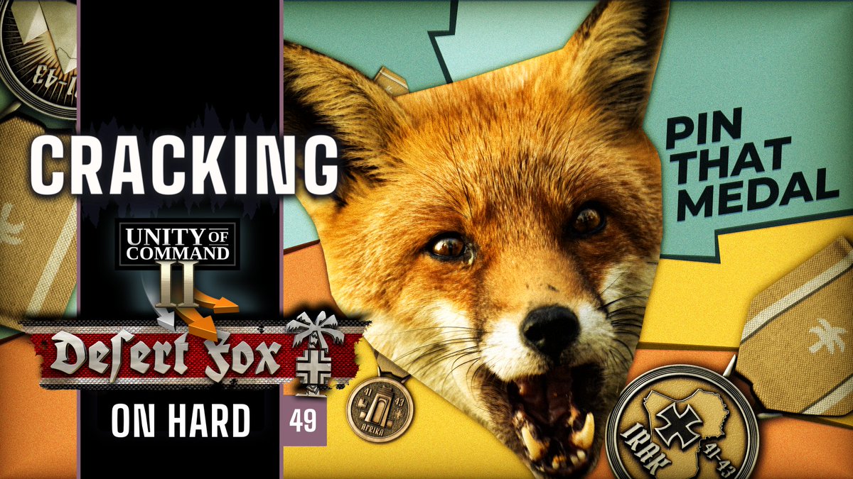 Hey, I heard that video is out! The one with my final impressions about UoC2: Desert Fox, and no less than nine campaign-ending missions! Enjoy 😁
youtu.be/hf_KR1KRH2s