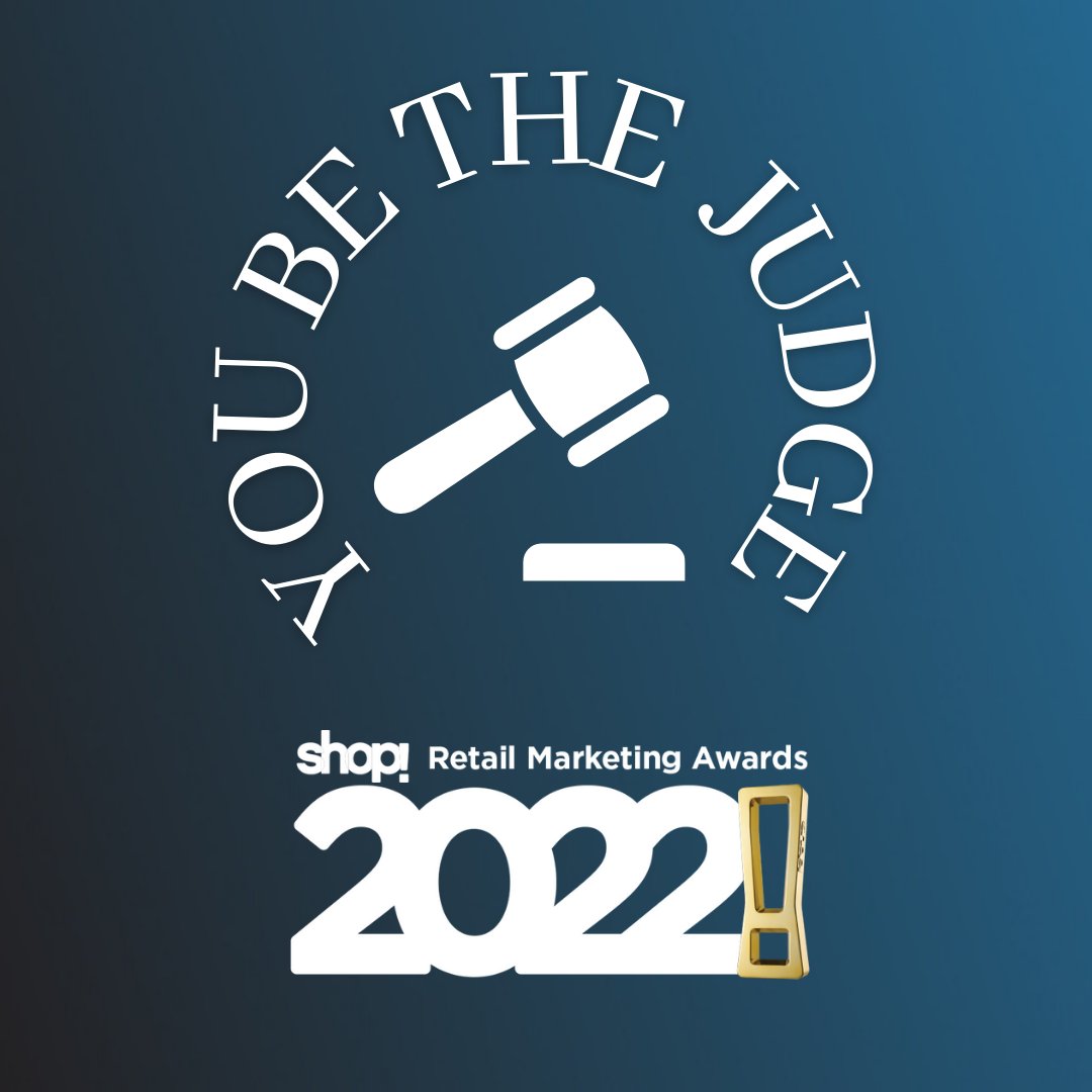 BE A JUDGE!!

We are still seeking a range of people from the industry to play the important role of judging at our annual Shop! ANZ Marketing and Retail Awards.

Contact us via the shop website to register your interest in becoming a judge.

shopassociation.org.au/awards-judging
