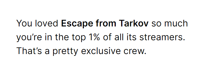 BritishUbba's tweet photo. Me not having streamed Tarkov for 3 months or more...

Is twitch trying to tell me something? 🧐 https://t.co/zouZGNTZqq