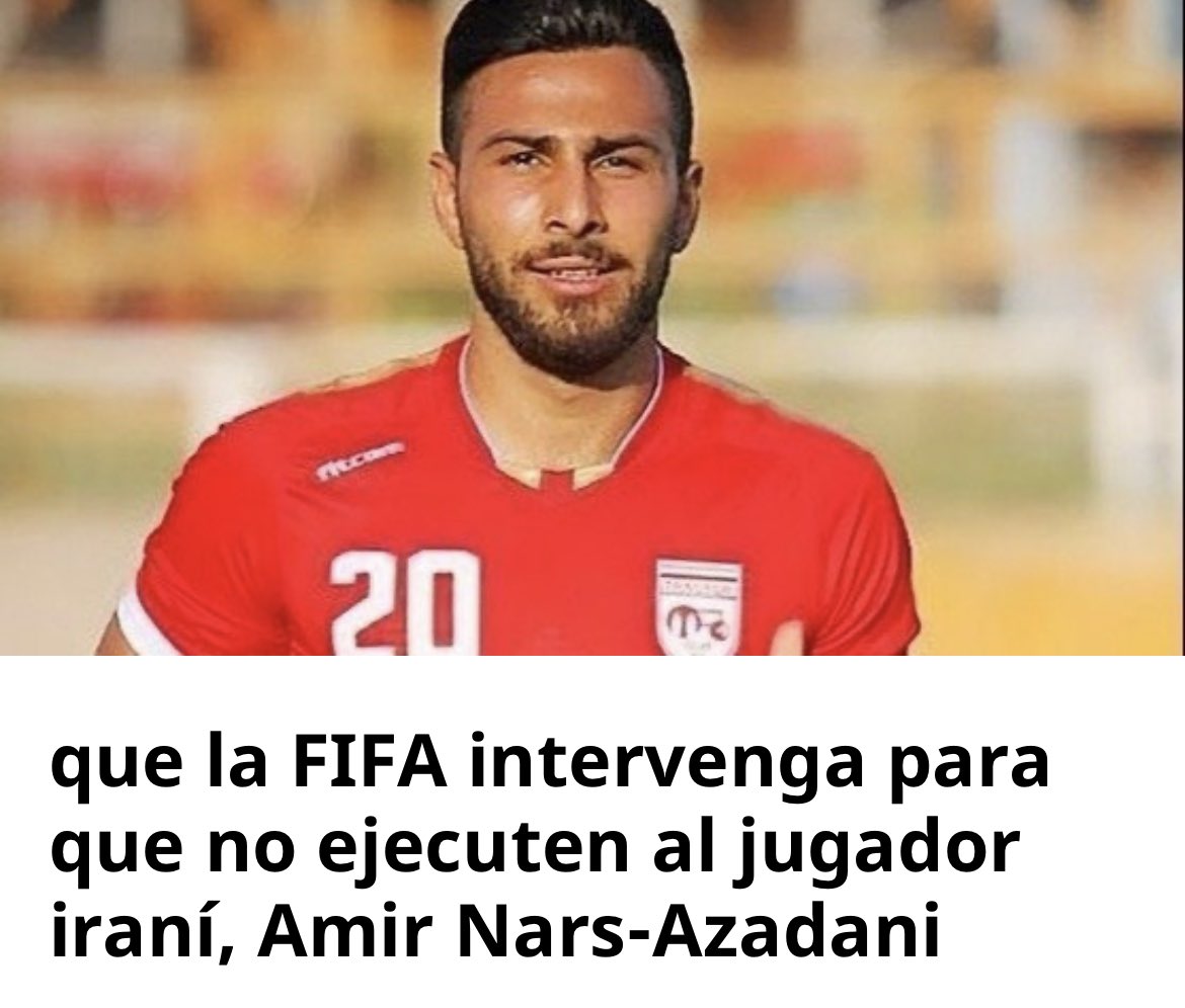 AntonioCaselli's tweet photo. Paremos esta locura!! Tenemos que evitar juntos, el mundo entero, la ejecución de Amir, por parte de la dictadura de Irán. https://t.co/jRnW1fD3Vu