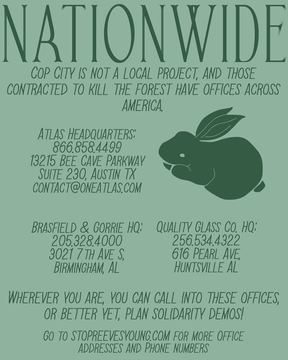 Fox Wound (@foxwoundband) on Twitter photo Graphics from <a href="/defendATLforest/">Defend the Atlanta Forest/Stop Cop City</a> for those looking to get involved! Graphics from <a href="/defendATLforest/">Defend the Atlanta Forest/Stop Cop City</a> for those looking to get involved!