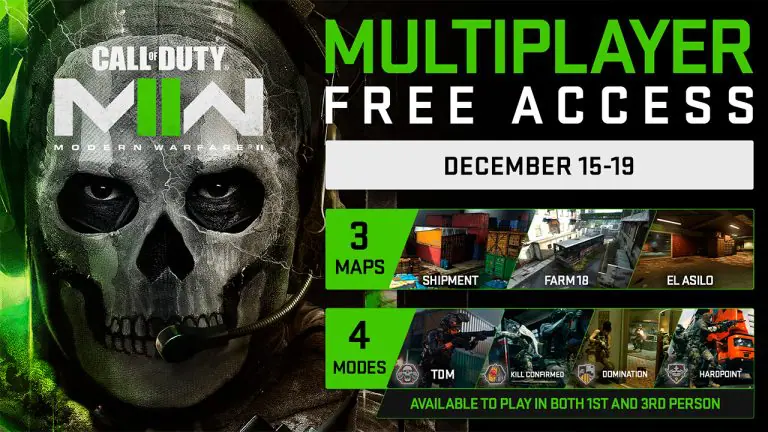 ExaVictoria's tweet photo. Call of Duty: Modern Warfare II ofrecerá días de juego gratis del 15 al 19 de diciembre😍😍
#CdVictoria #Tampico #MTY #CDMX #ExaVictoria https://t.co/sXN8lmDYVf