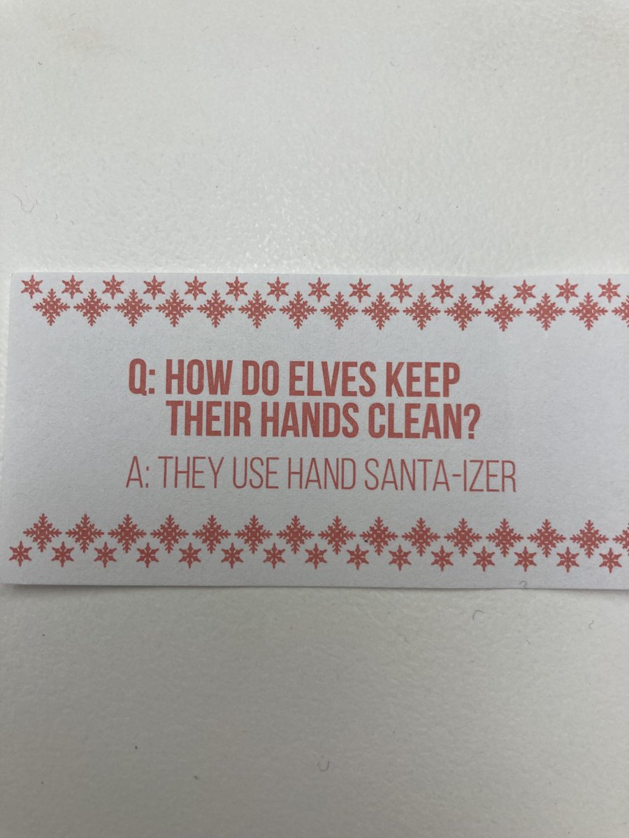 Truly a cracker joke for the Covid times