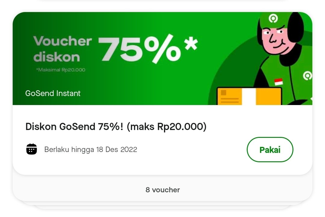 sanasiniyu's tweet photo. Wts voucher gosend 📦

Disk 75%
Fee 2k

💳 gopay × shopeepay × dana

Reply / Dm aja 😊

Gojek #zonauangᅠ https://t.co/AtJACSOvU4