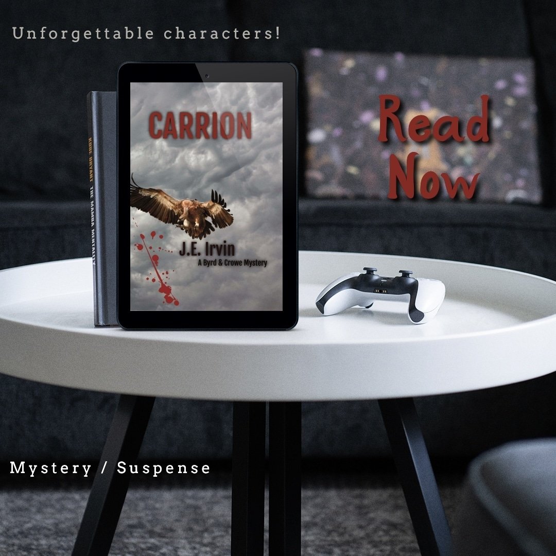 𝑮𝒆𝒕 𝒍𝒐𝒔𝒕 𝒊𝒏 𝒂 𝒏𝒆𝒘 𝑴𝒚𝒔𝒕𝒆𝒓𝒚 𝑺𝒖𝒔𝒑𝒆𝒏𝒔𝒆 𝒃𝒐𝒐𝒌!

          🄲🄰🅁🅁🄸🄾🄽
A Byrd &amp; Crowe Mystery Series, Book 1 by J.E. Irvin 

Amazon: amzn.to/3XDABOv

<a href="/RABTBookTours/">RABT Book Tours & PR</a> #RABTBookTours #Carrion #JEIrvin #Mystery
<a href="/JEIrvinauthor/">J.E. Irvin</a>
#bloggingcommunity