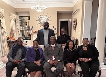 AlcornStateU's tweet photo. President Felecia M. Nave hosted United States Department of Agriculture (USDA) 1890 Scholars, USDA Program Liaison Michael Trusclair along with other USDA officials, and Interim Dean of Agriculture and Applied Sciences Dexter Wakefield, at the president's home for a reception. https://t.co/XQqaeBSDVS